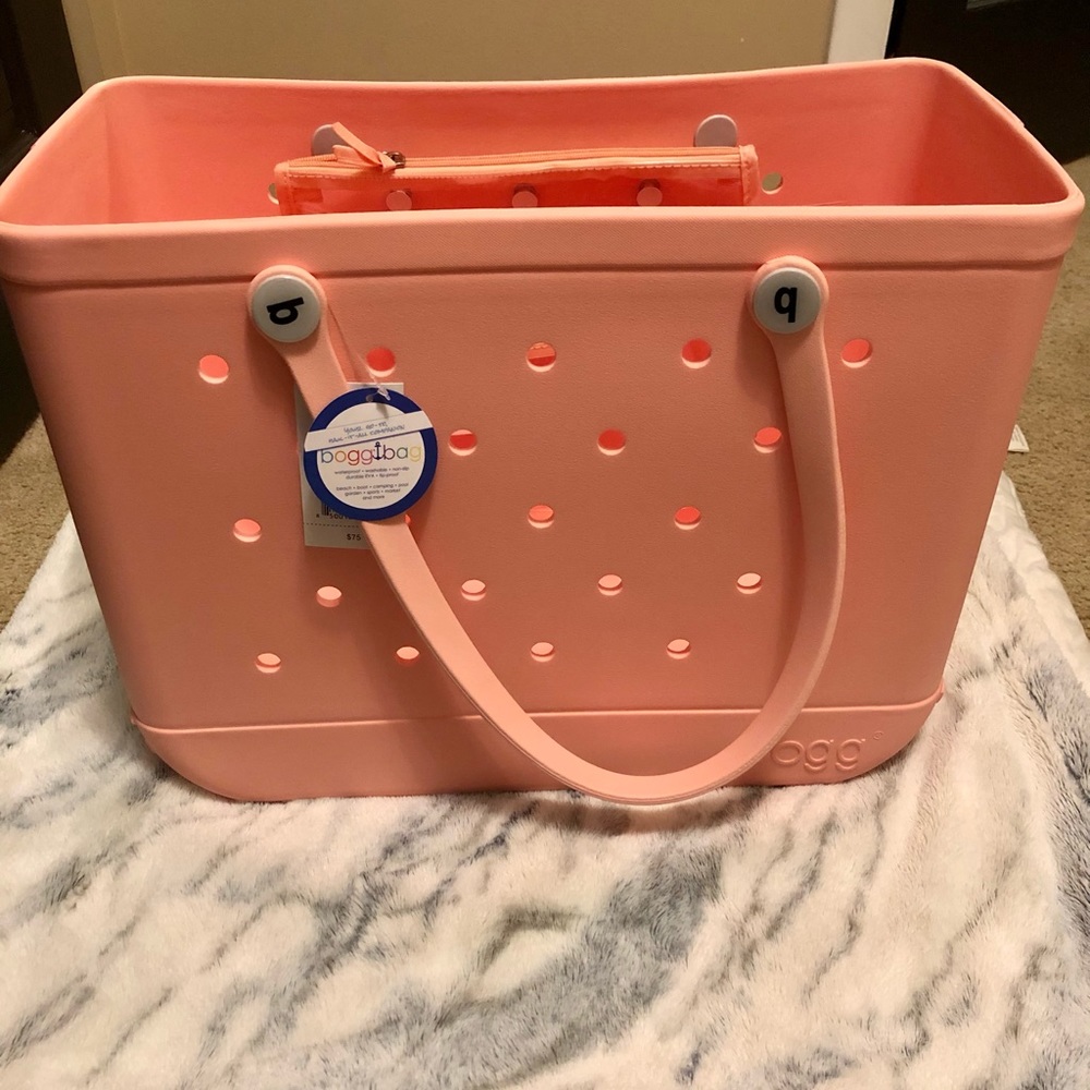 NWT! BOGG bag PEACH! Large